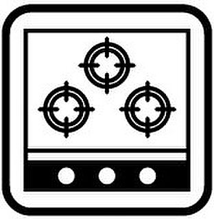   【設備】三ツ口コンロ付システムキッチン