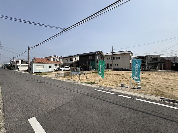 【1号地】南西からの写真。