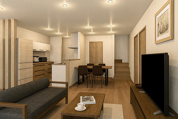 【イメージパース】プランA
モデルハウスへご案内いたします!