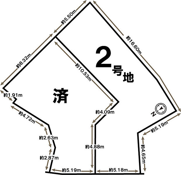 ご好評につきラスト1区画!
両区画土地30坪超えの2区画分譲地です♪