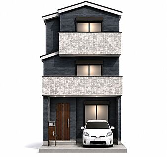 イメージパース（新築参考3階建てプラン）