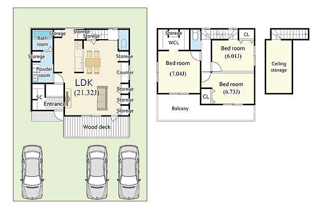 新築参考プランA