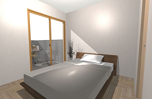 【洋室】
お持ちの家具の配置を考えると洋室のお部屋が暮らしやすいという方に。こだわりの家具やインテリアもしっくり収まります!(※イメージパース)