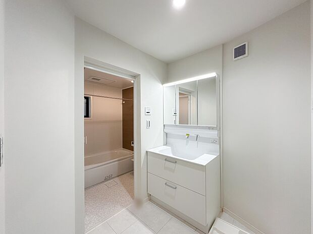 【【洗面化粧台】】■ミラーキャビネット付