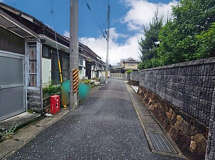 【現地写真（前道）：撮影R8.5】※上物有
