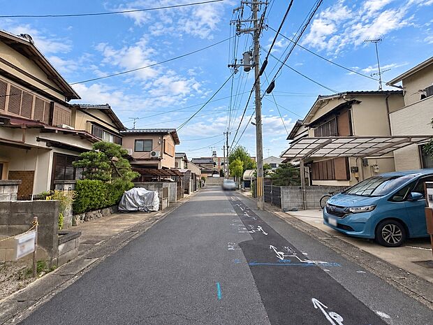 【■現地（2026年09月）撮影】ゆったり前道で駐車もラクラク♪