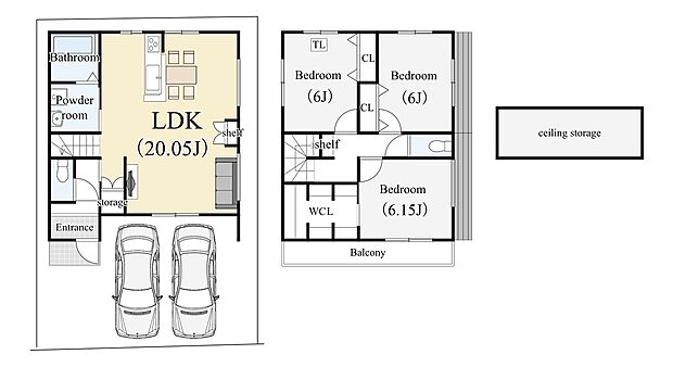 建物価格1899万円 建物面積92.51m2