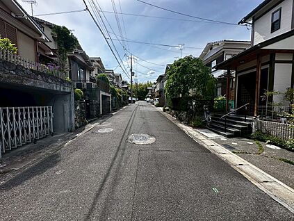 現地前道写真
