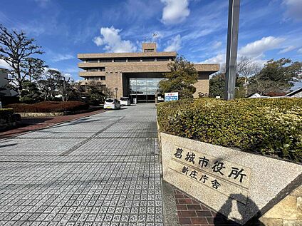 葛城市役所新庄庁舎 1120m(14分)