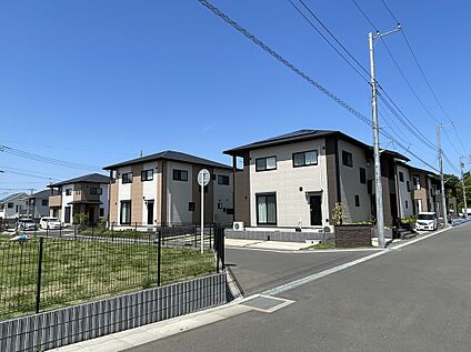 分譲地街並み