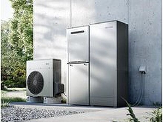 【エコワン】エコワンはガスと電気を組み合わせたハイブリッド給湯・暖房システム。ガスと電気で効率よく給湯するので光熱費を大幅に抑え、毎日のランニングコストも安心。