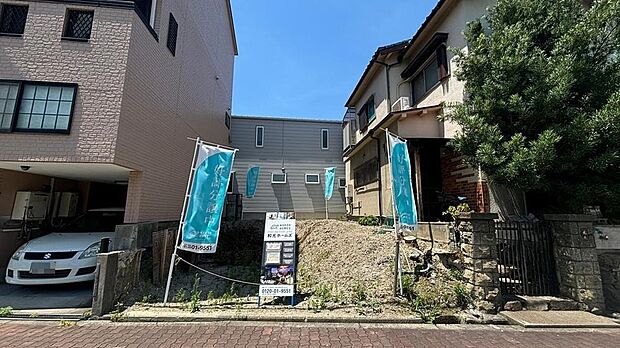 【現地外観写真】「3LDK」コンセプトハウスを建築中!間取りや広さ、採光や風通しなど、実際の空間を現地でご体感いただけます。周辺環境もあわせてご案内可能です◎