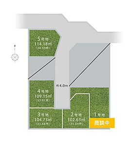 緑豊かな服部緑地公園そばの立地に、自由設計対応分譲地が誕生！幅広いプランをご検討いただきやすい、敷地面積31坪超◎お好みの区画をお選びいただけます。 