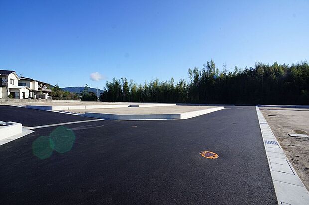 C・D号地。現地（2025年10月5日）撮影。10月末造成完成！