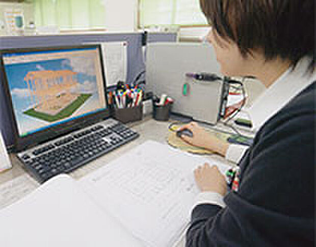 【構造計算】山根木材では、木造住宅専門の構造設計事務所「木構造設計」で、1棟ずつ丁寧に構造設計を行っています。年間1000棟を超える構造設計実績によって、木の特性を知り尽くした専門スタッフと、設計士が打合せを行いながら設計を進めるため、お客様の要望や意匠設計の意図を最大限に汲み取った構造設計が可能となります。国全体が丈夫で長持ちし、適切な維持管理のできる長期優良住宅を推進する中で、ますます構造設計の質の高さが求められています。山根木材は、構造設計・構造計算という課題を解決し、良質な木造住宅の実現を目指します