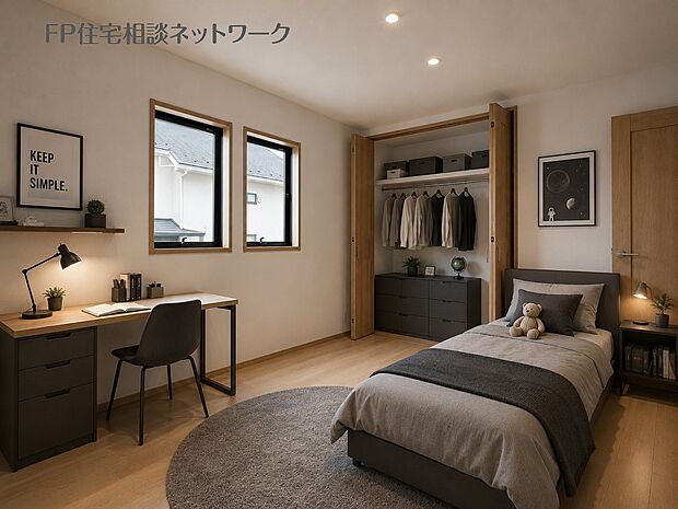 ■居室■本画像はAIがCGで家具作成しており、実際の現地に家具は設置されておりません。また、販売価格に家具等は含まれておりません。