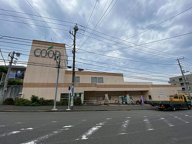 ユーコープ竹山店(約400m)