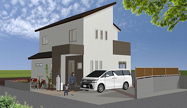 1号地外観パースイメージ図