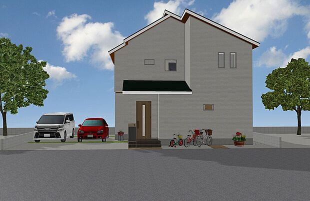 6号地外観イメージパース図