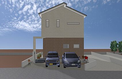 ６号地外観イメージパース図