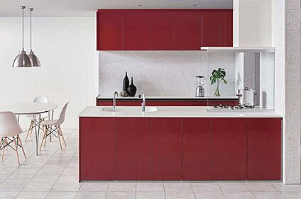 シンプルはいつもスタイリッシュ（システムキッチン）