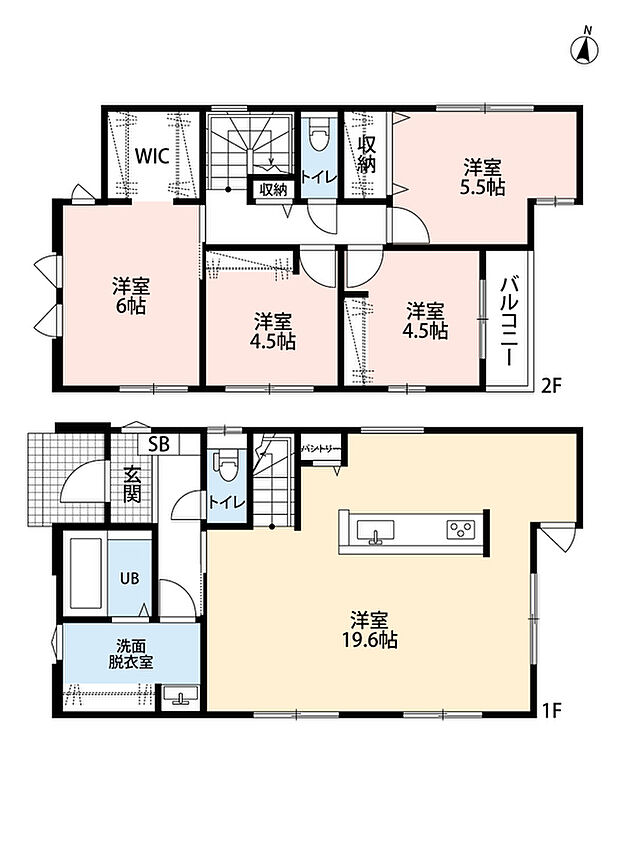 (1号棟)、価格3898万円、4LDK、土地面積117.78m2、建物面積97.26m2 