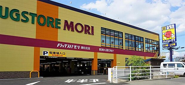 ドラッグストアモリ須玖北店(約647m)