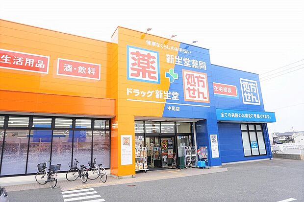 ドラッグ新生堂中尾店(約1,213m)
