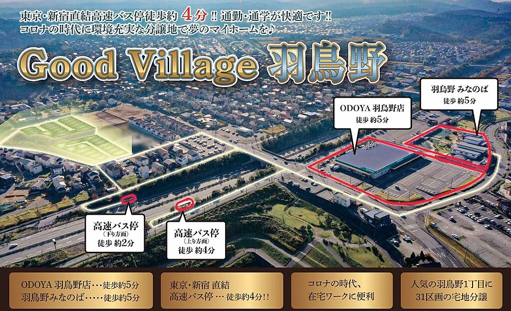 Good Village 羽鳥野 千葉県木更津市羽鳥野1丁目15 1 15 7 15 8東京駅の新築一戸建て 物件番号 の物件詳細 ニフティ不動産