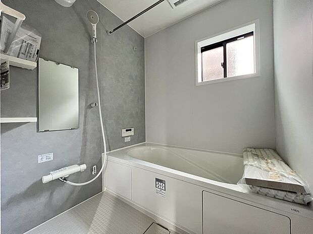 オートバスシステム・浴室暖房換気乾燥機を搭載した1坪タイプの浴室(2号棟)