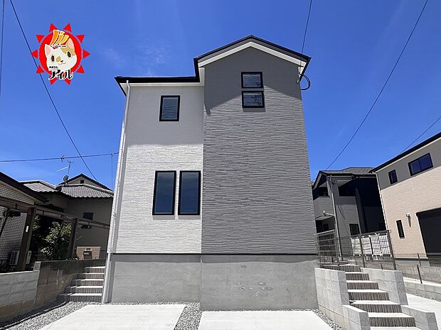 【Bloom　城南区樋井川7丁目2期】1号棟外観　現地（2025年7月下旬撮影）