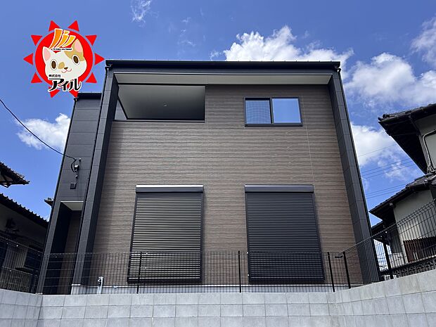 【P-TELAS 南区柏原3丁目】 1号棟外観(2025年8月下旬)撮影