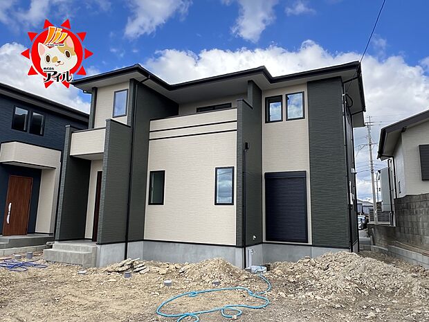 【For.M　東区美和台7丁目3期】  現地外観(2025年12月下旬)撮影