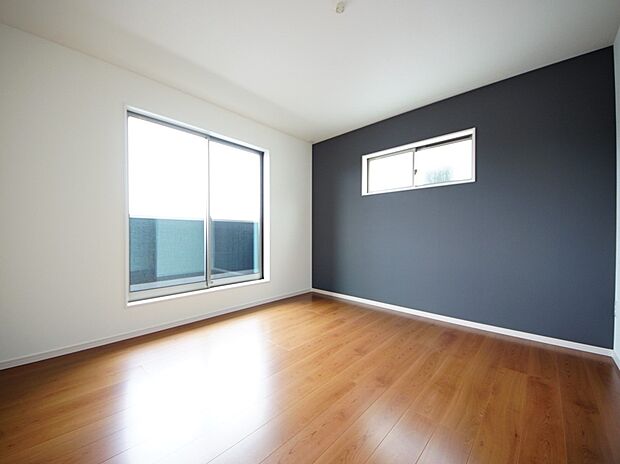 2階には洋室を4部屋ご用意いたします(同仕様)