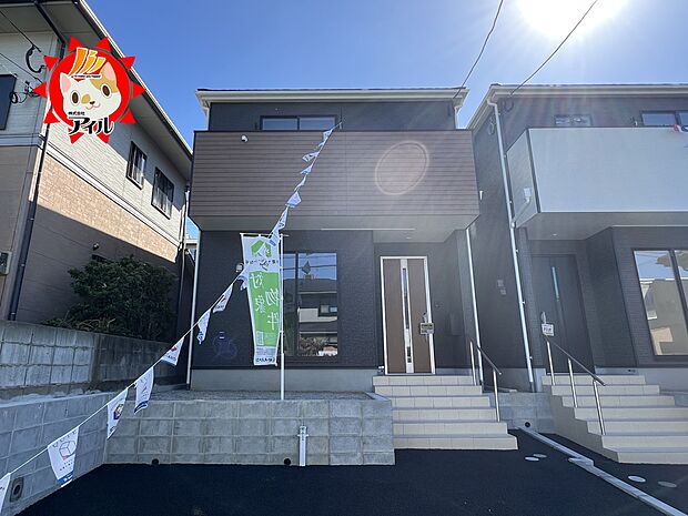 【Cradle garden　東区舞松原第2】  2号棟外観(2025年10月上旬)撮影