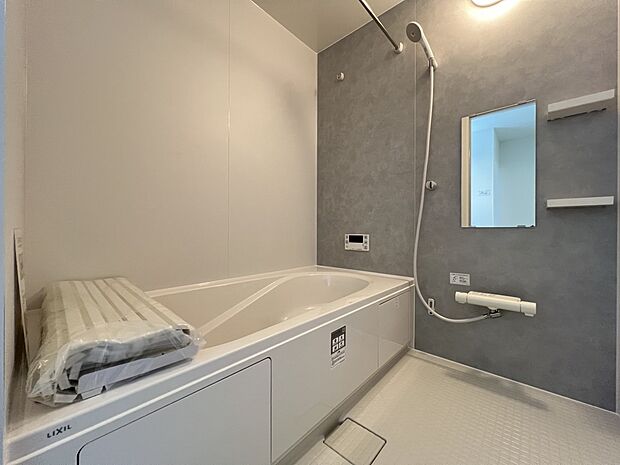 オートバスシステム・浴室暖房換気乾燥機を搭載した1坪タイプの浴室(2号棟)