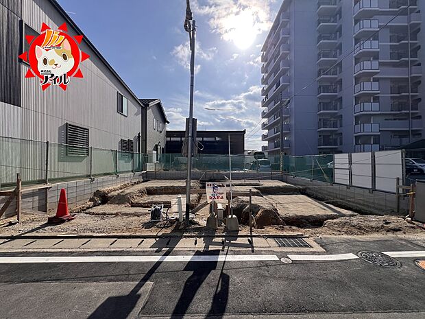 【LIGARE 西区愛宕3期】 全2棟現地(2026年1月下旬)撮影