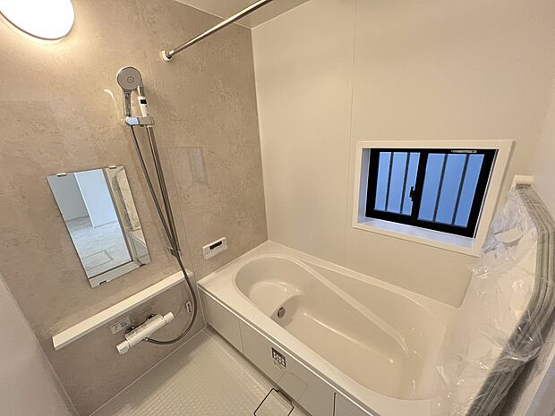 オートバスシステム・浴室暖房換気乾燥機を搭載した1坪タイプの浴室(E号棟)