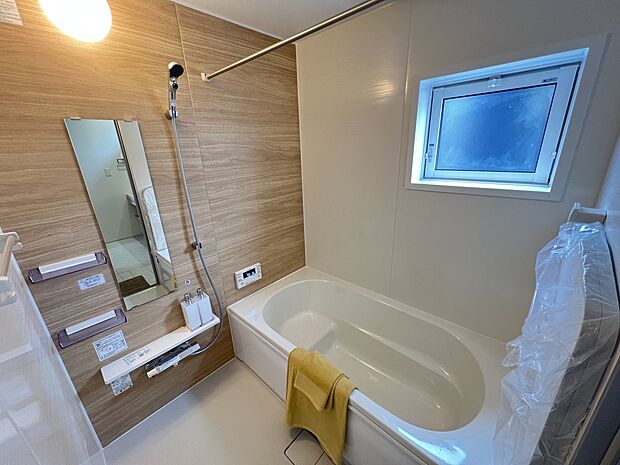 オートバスシステム・浴室暖房換気乾燥機を搭載した1坪タイプの浴室(1号棟同仕様)