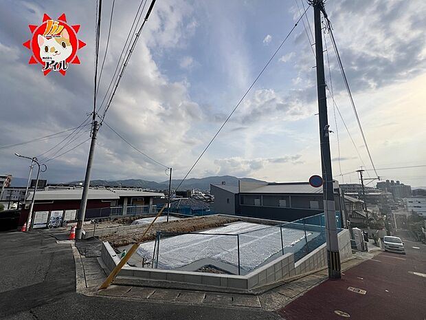 【Bloom 南区寺塚1丁目2期】 全3区画 現地(2026年4月下旬撮影)