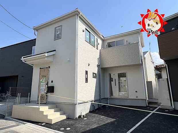 【Cradle garden 糟屋郡粕屋町原町第5】 現地外観(2026年5月下旬)撮影