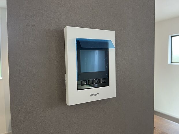 【防犯設備】TVモニター付きインターホン
