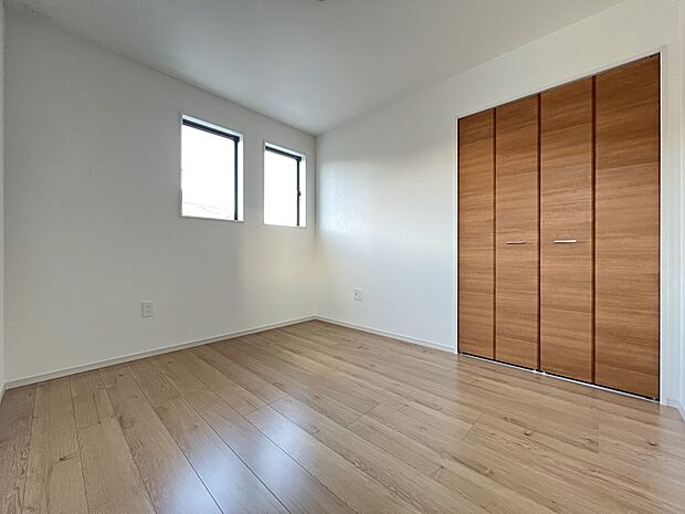 【洋室】洋室5.2帖　2階に洋室は3部屋ご用意いたします(1号棟)