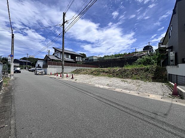 【前面道路含む現地写真】前面道路：西側4ｍ公道
