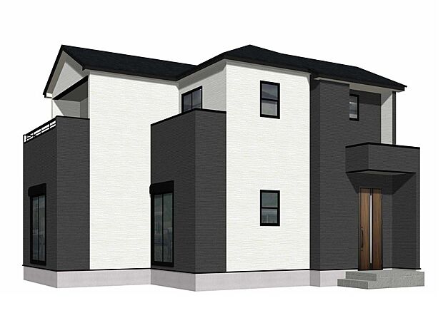 【完成予想図(外観)】完成予想外観パース