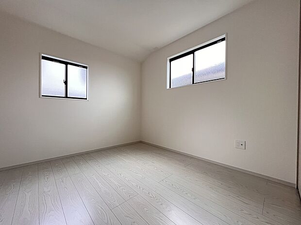 【洋室】洋室5.5帖　2階に洋室は3部屋ご用意いたします(1号棟)