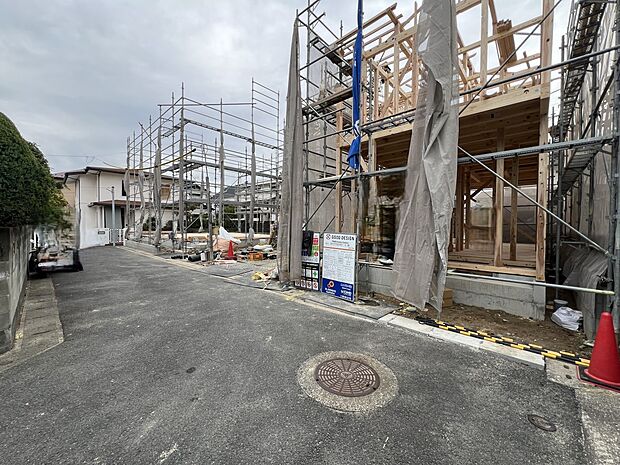 【前面道路含む現地写真】前面道路：北側4.3ｍ公道