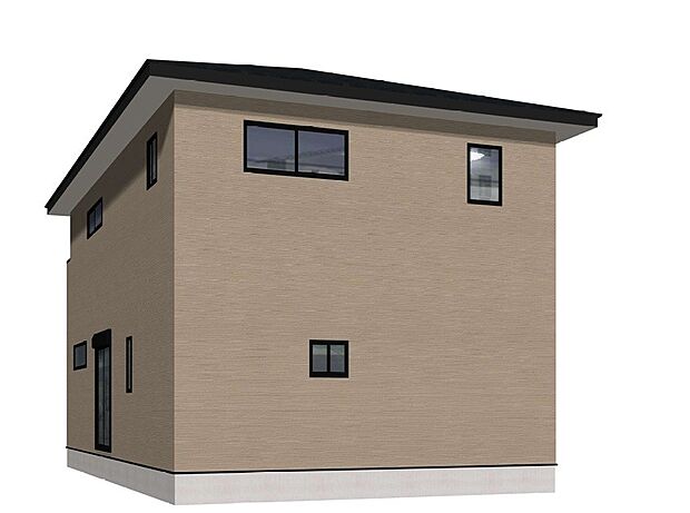 【完成予想図(外観)】外観完成予想図(2号棟)