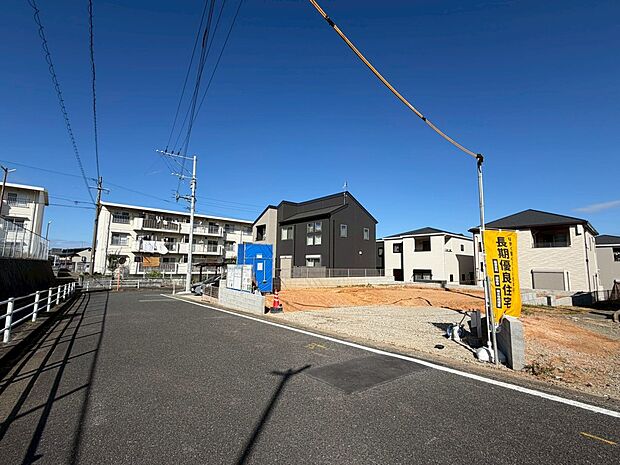 【前面道路含む現地写真】前面道路：南西側7.5ｍ公道