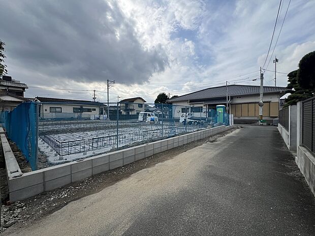 【前面道路含む現地写真】前面道路:北側3.6m公道